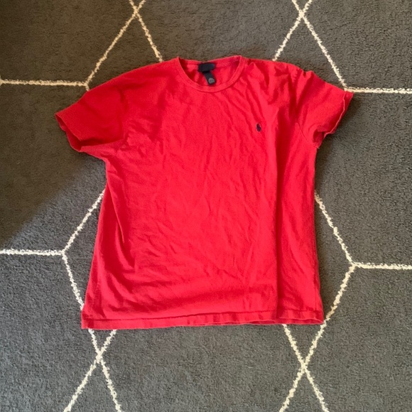 Red Polo Tee - Picture 1 of 4